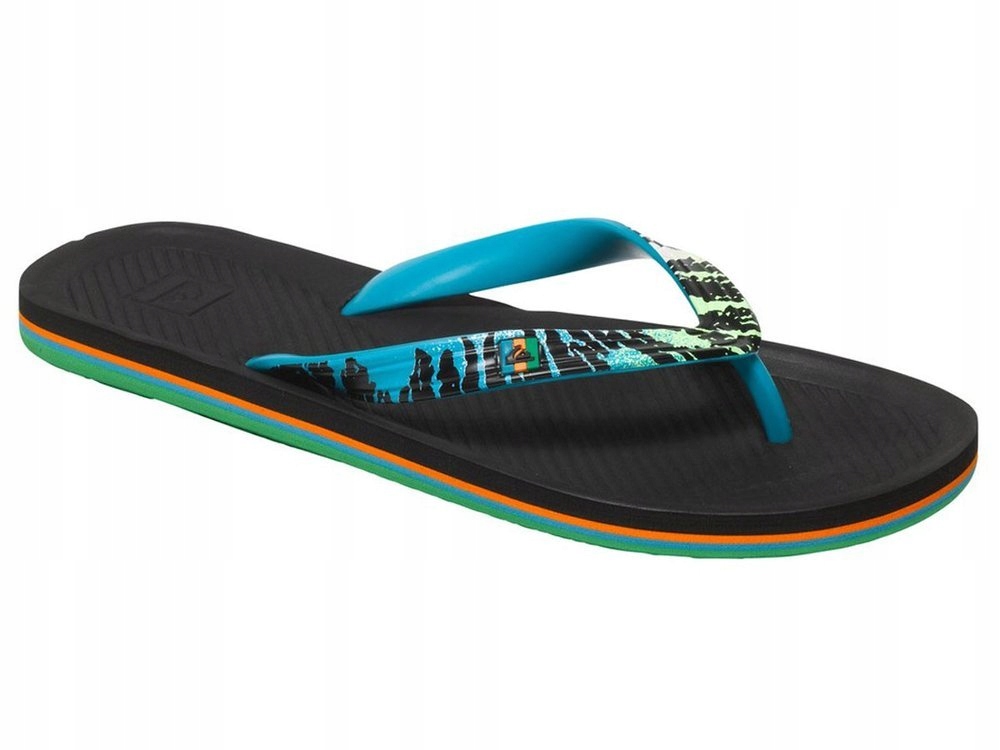 

Czarne Japonki Męskie Quiksilver Oryginalne Klapki