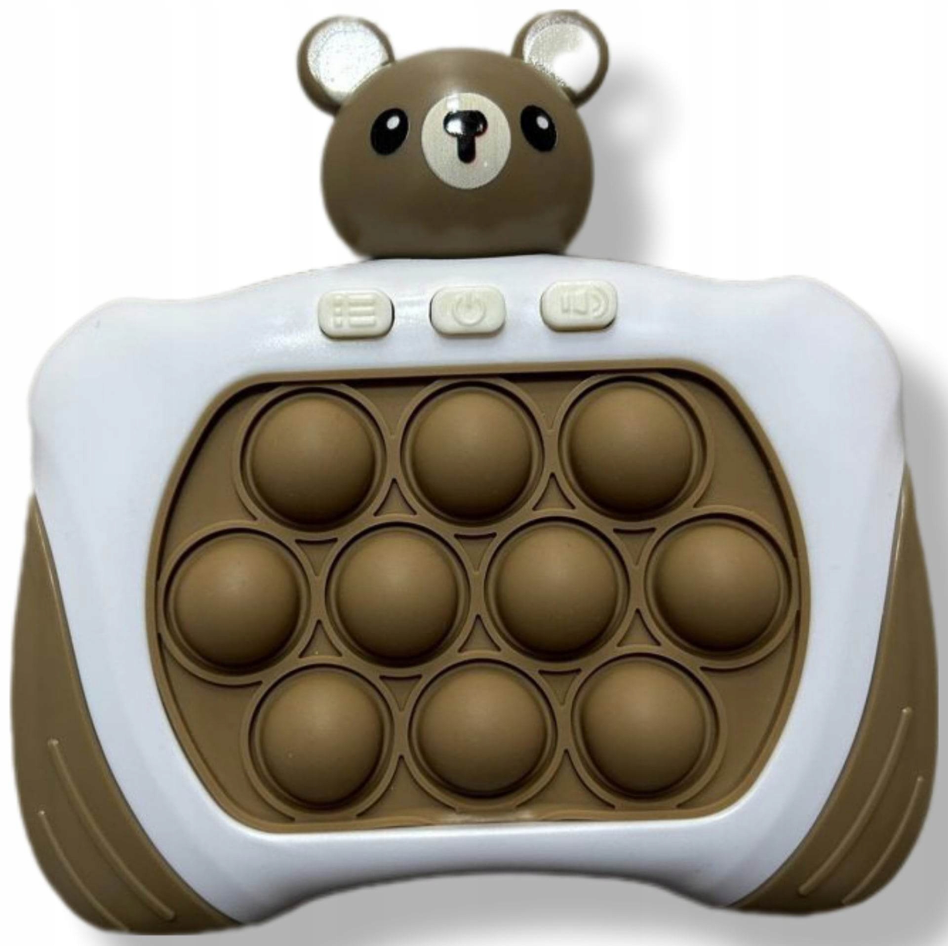 GRA POPIT ZRĘCZNOŚCIOWA ANTYSTRESOWA ELEKTRYCZNA POP IT MIŚ