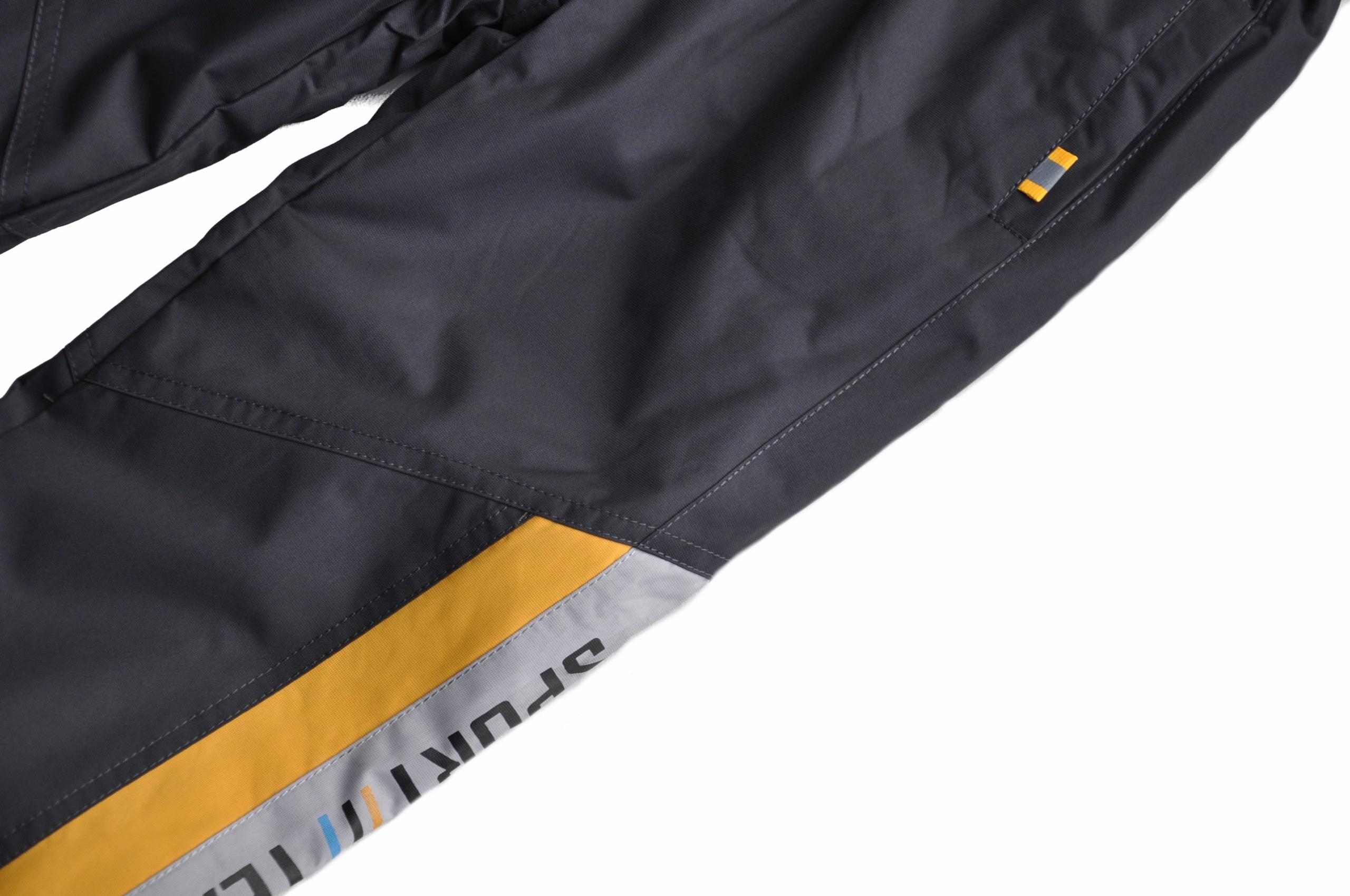 TEAM SKI Spodnie Narciarskie ORTALION ocieplane polarem szare r 110 Płeć chłopcy dziewczynki