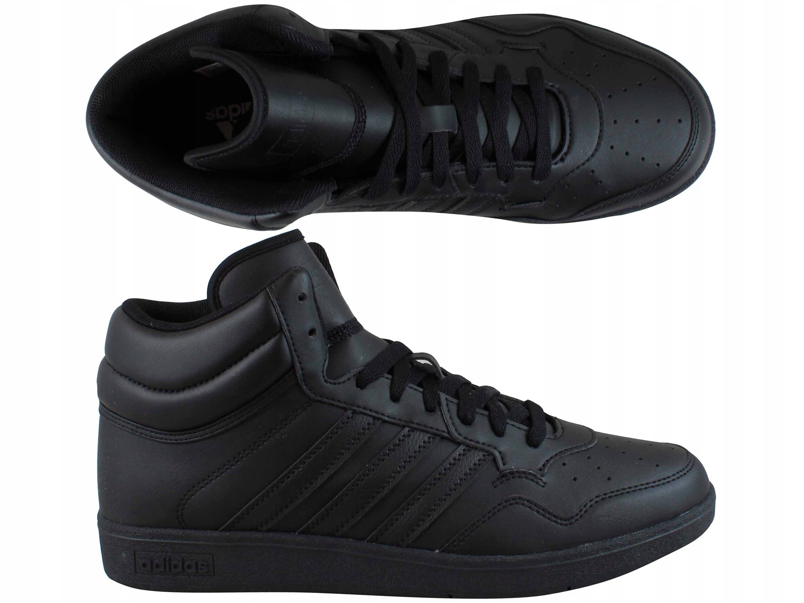 Adidas Hoops 4.0 MID JQ5212 Buty Męskie Wysokie Trampki Czarne
