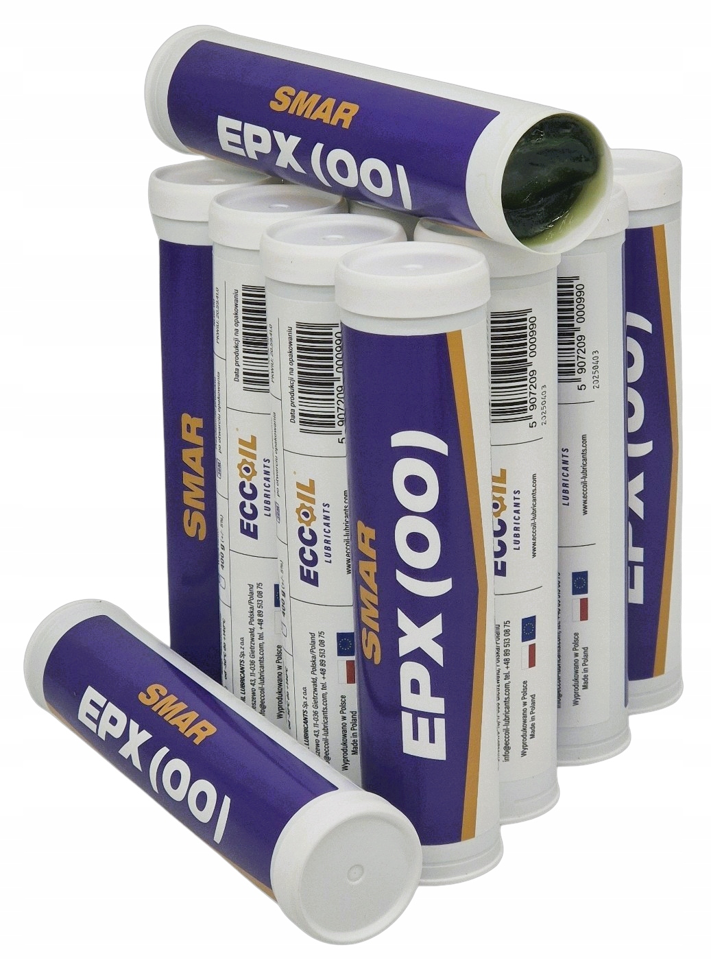 Eccoil Epx 00 400G Smar Centralnego Smarowania NLGI-00 12 sztuk Karton