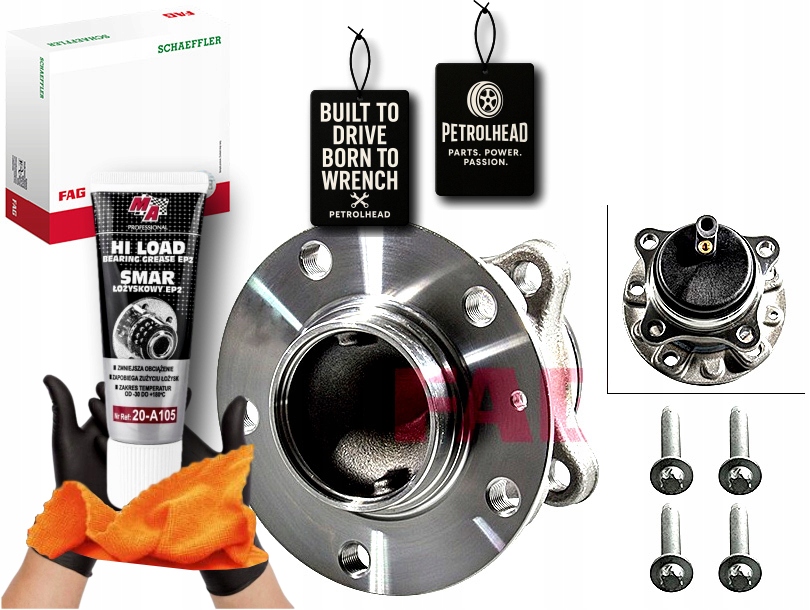 Sada Ložiska Kola S Nábojem Zadní Citroen Berlingo Ber #Petrolhead Pro+ Kit7