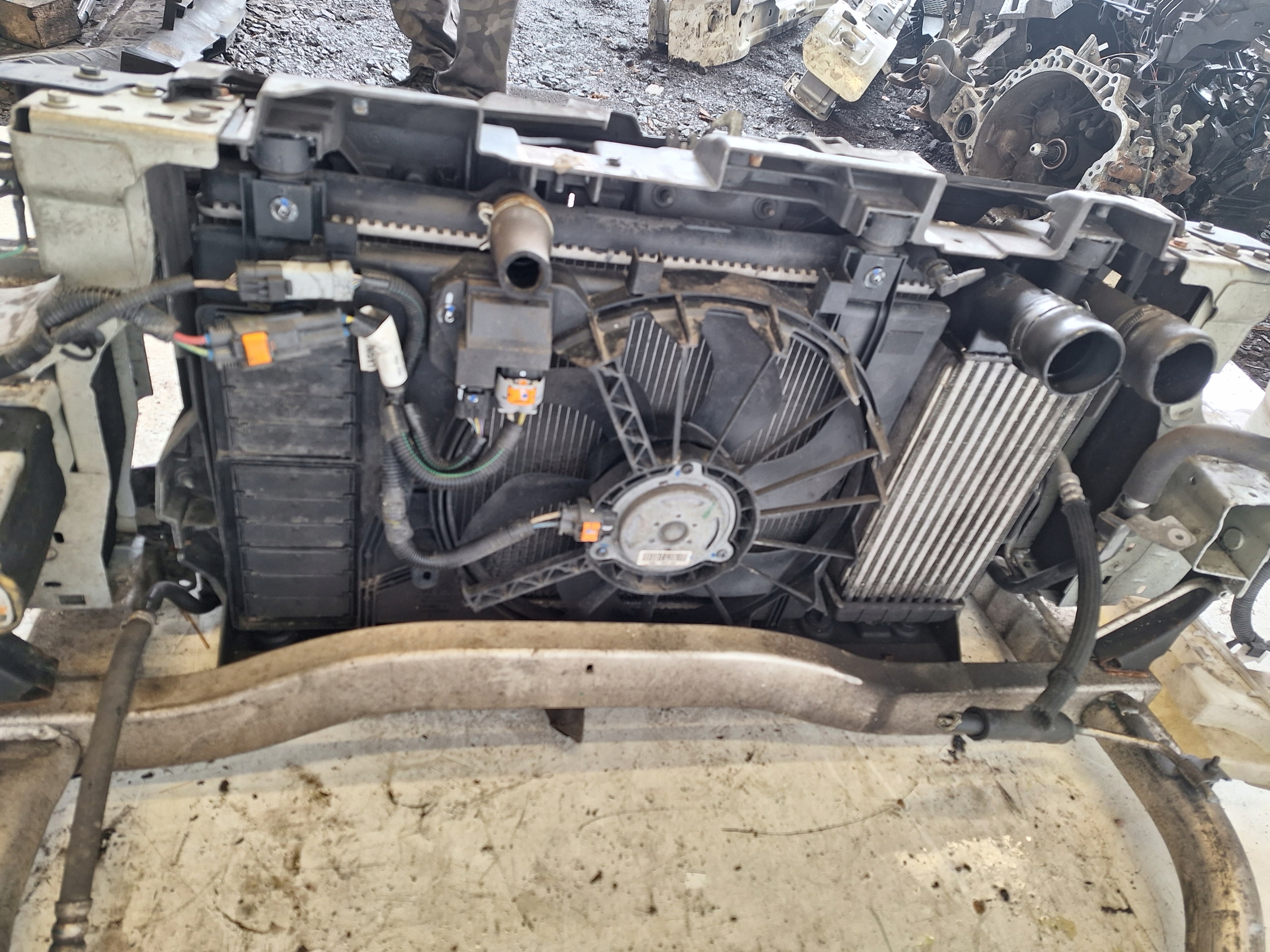 PEUGEOT 508 10-14 support panel for radiators 1.6 HDI