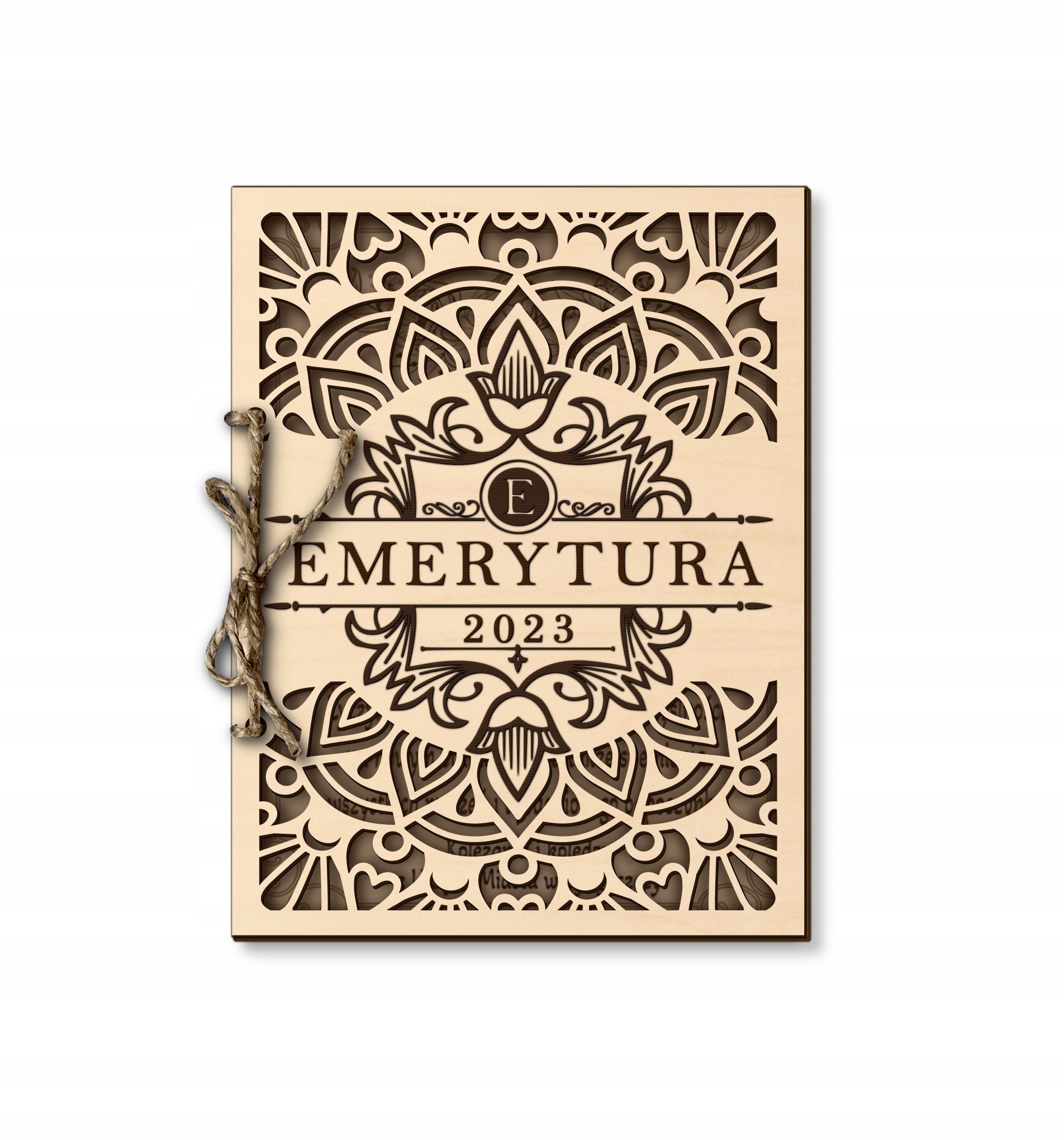 

Kartka Pamiątka Przejścia na Emeryturę Dla Emeryta