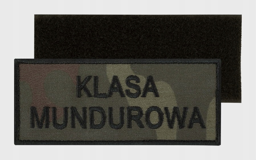 Naszywka Klasa Mundurowa 120X50MM WZ.93 Rzep