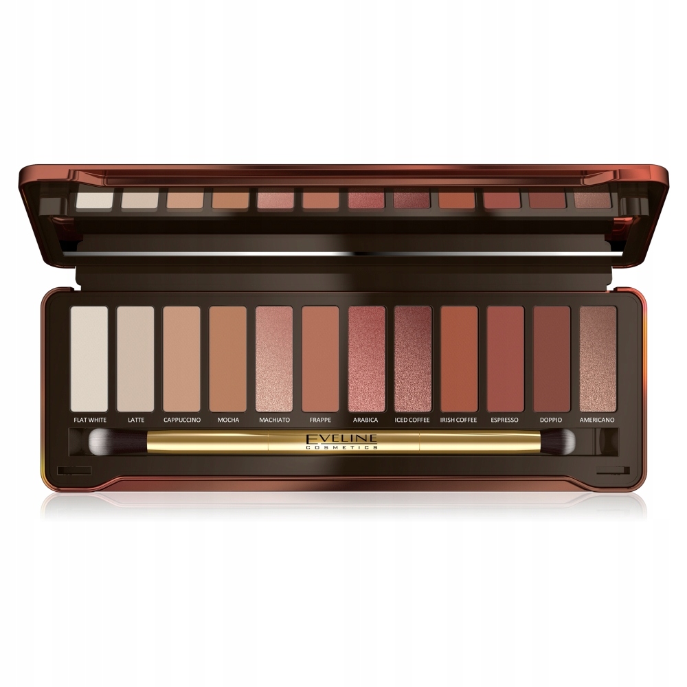 

Eveline Cosmetics Charming Mocha paleta 12 cieni
