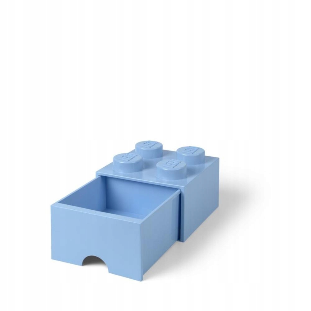 Lego (r) Kontejner S Kostkou A Zásuvkou, Čtyřka Modrá