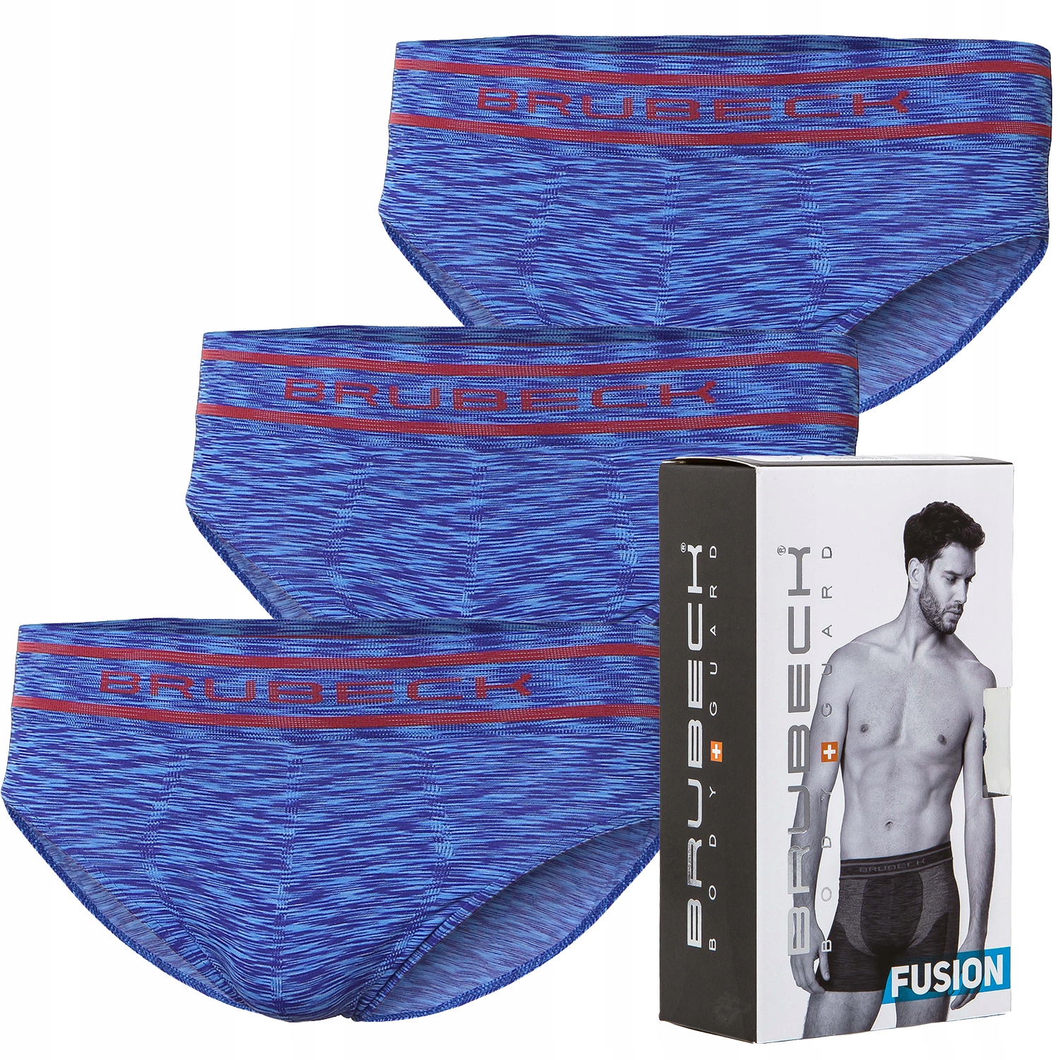 

Zestaw Bezszwowe Slipy 3szt Brubeck Fusion M BN25