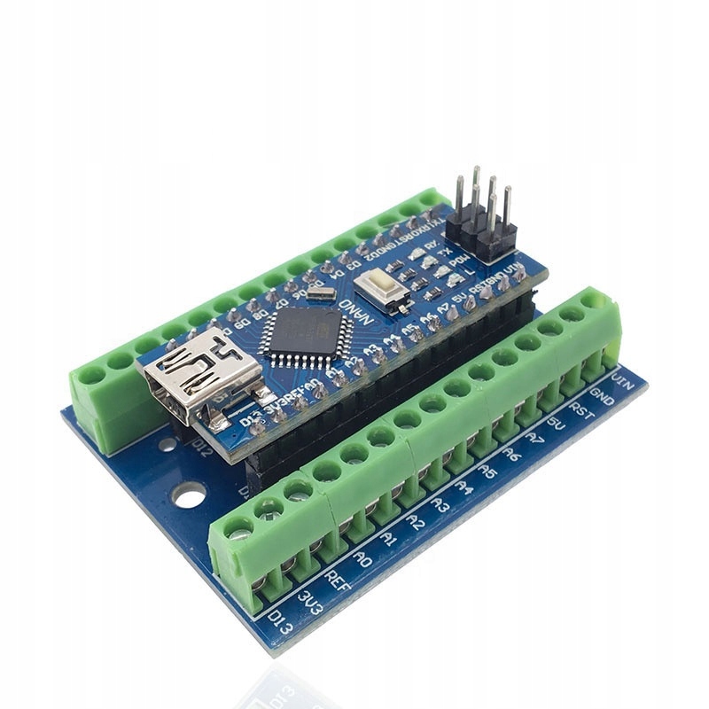 

Arduino Nano Terminal Adapter Ark Zlutowany