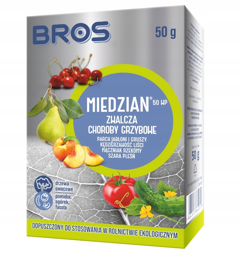 

Bros Miedzian Zwalcza Choroby Grzygowe 50g