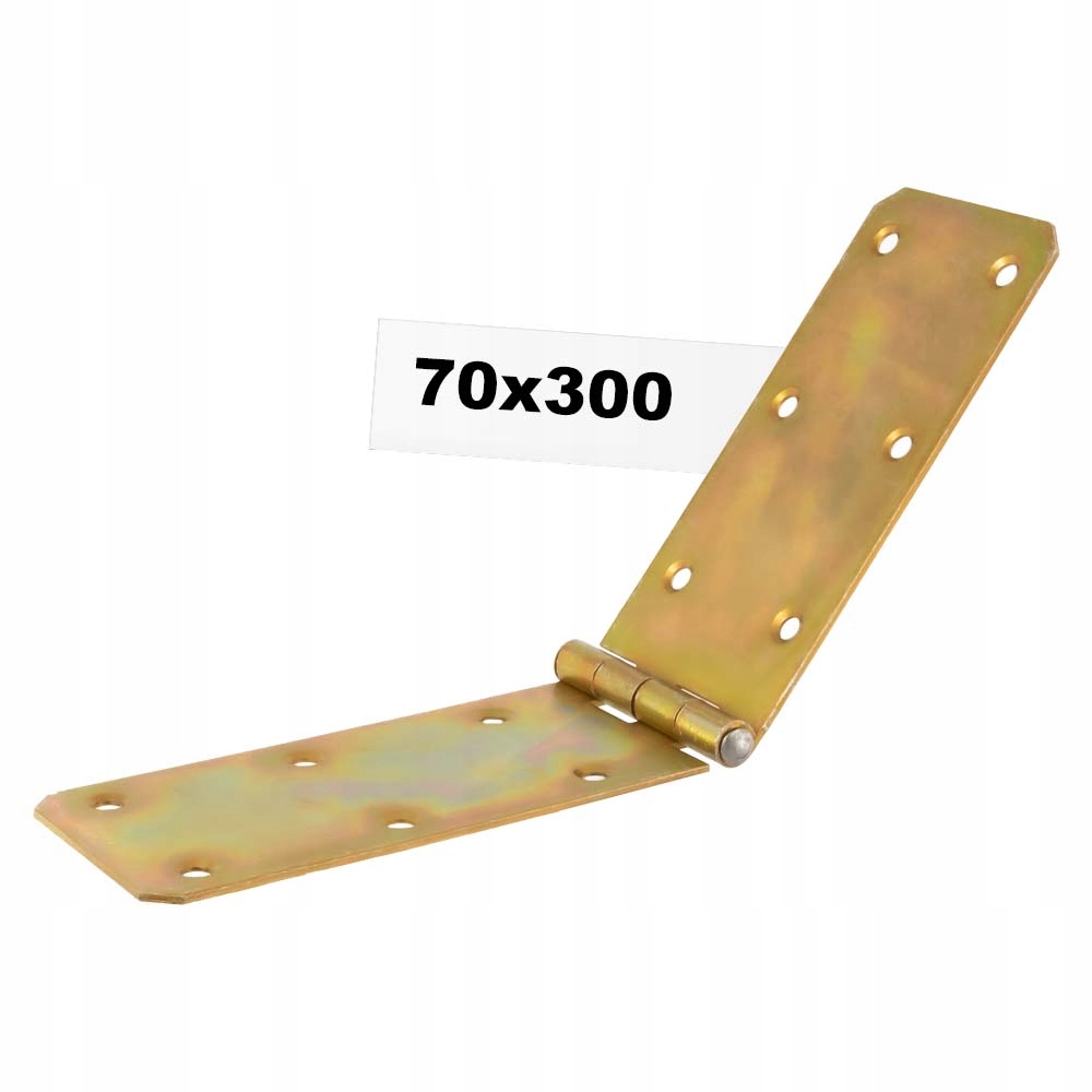 

Zawias budowlany wzmacniany 70x300 Splatany łamany