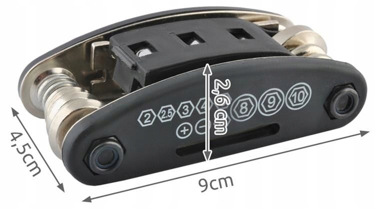 

Zestaw Kluczy Rowerowych Roweru Imbus Klucz 16w1