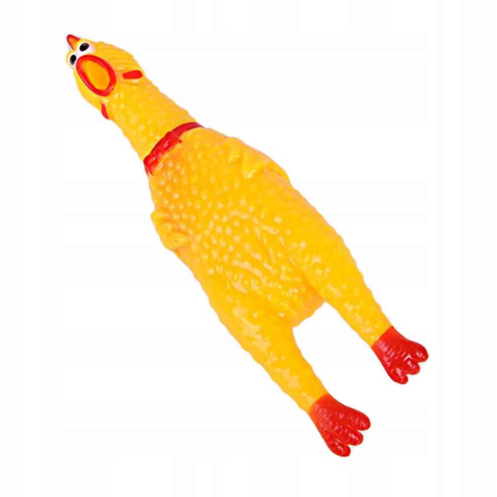 

Kurczak gumowy zabawka piszcząca dla psa 32 cm