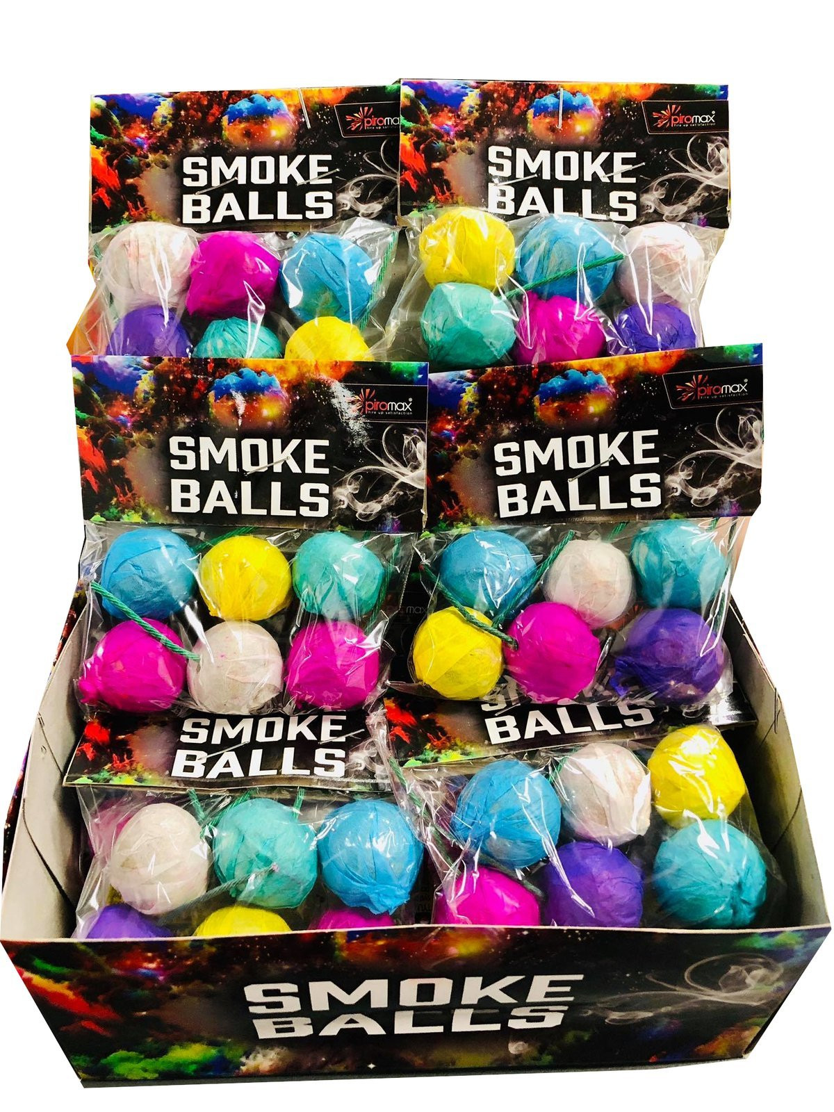 

Kulki Dymne PXG108 Smoke Balls MIX Kolorów 72 Szt