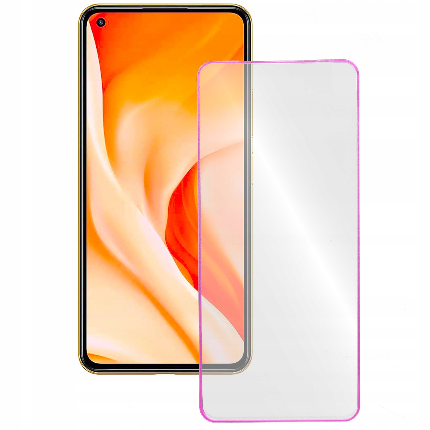 

Świecące Szkło Z Ramką 9H Do Xiaomi Mi 11 Lite 5G