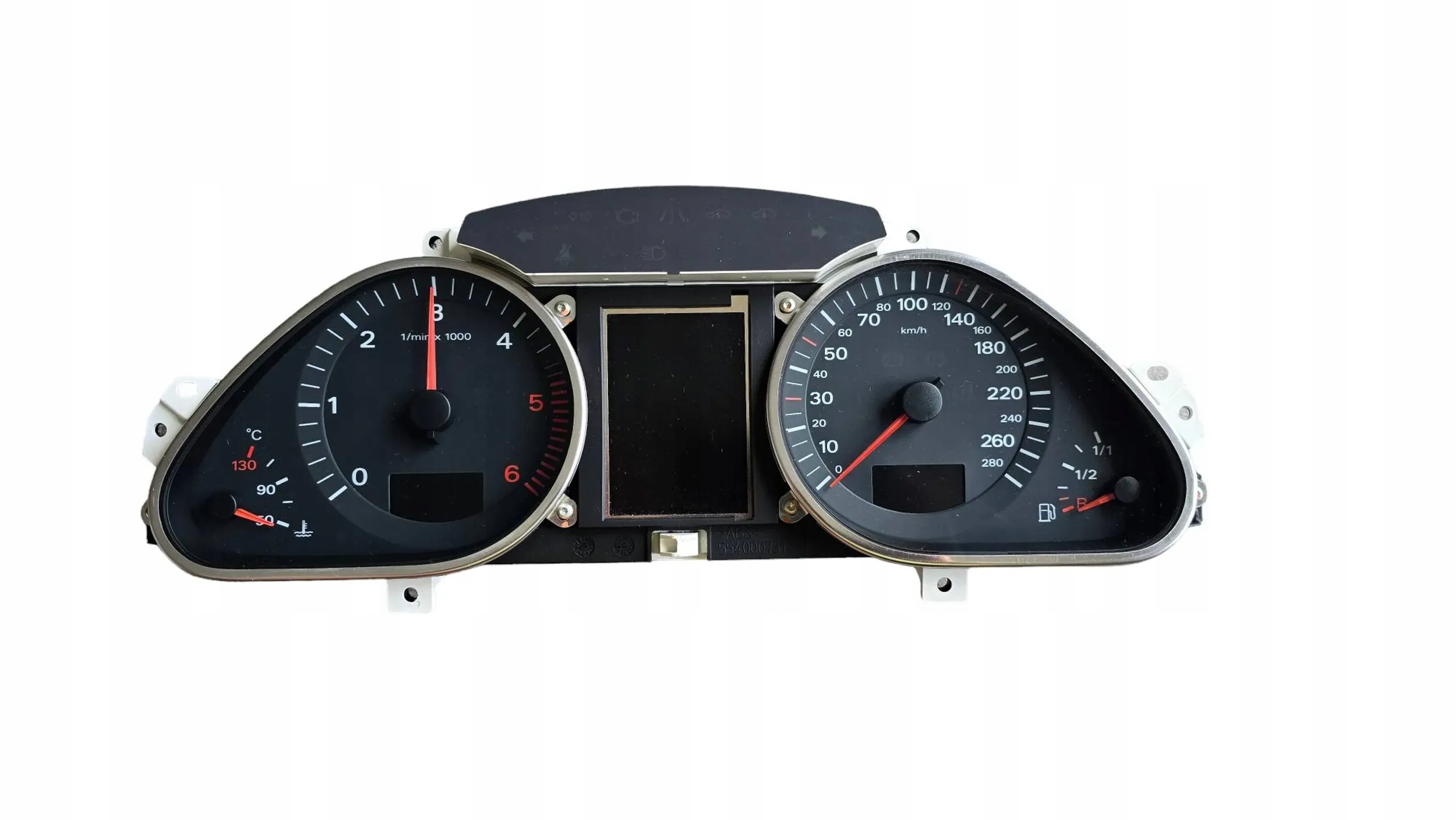 AUDI A6 C6 3.0 TDI LICZNIK ZEGARY PRĘDKOŚCIOMIERZ KOLOROWY FIS 4F0920933J