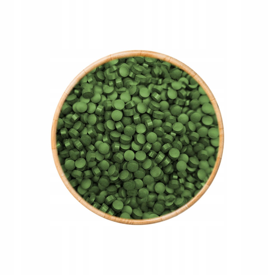 CHLORELLA TABLETKI 250g 1000 TABLETEK ALGI ALPAKA Stan opakowania oryginalne
