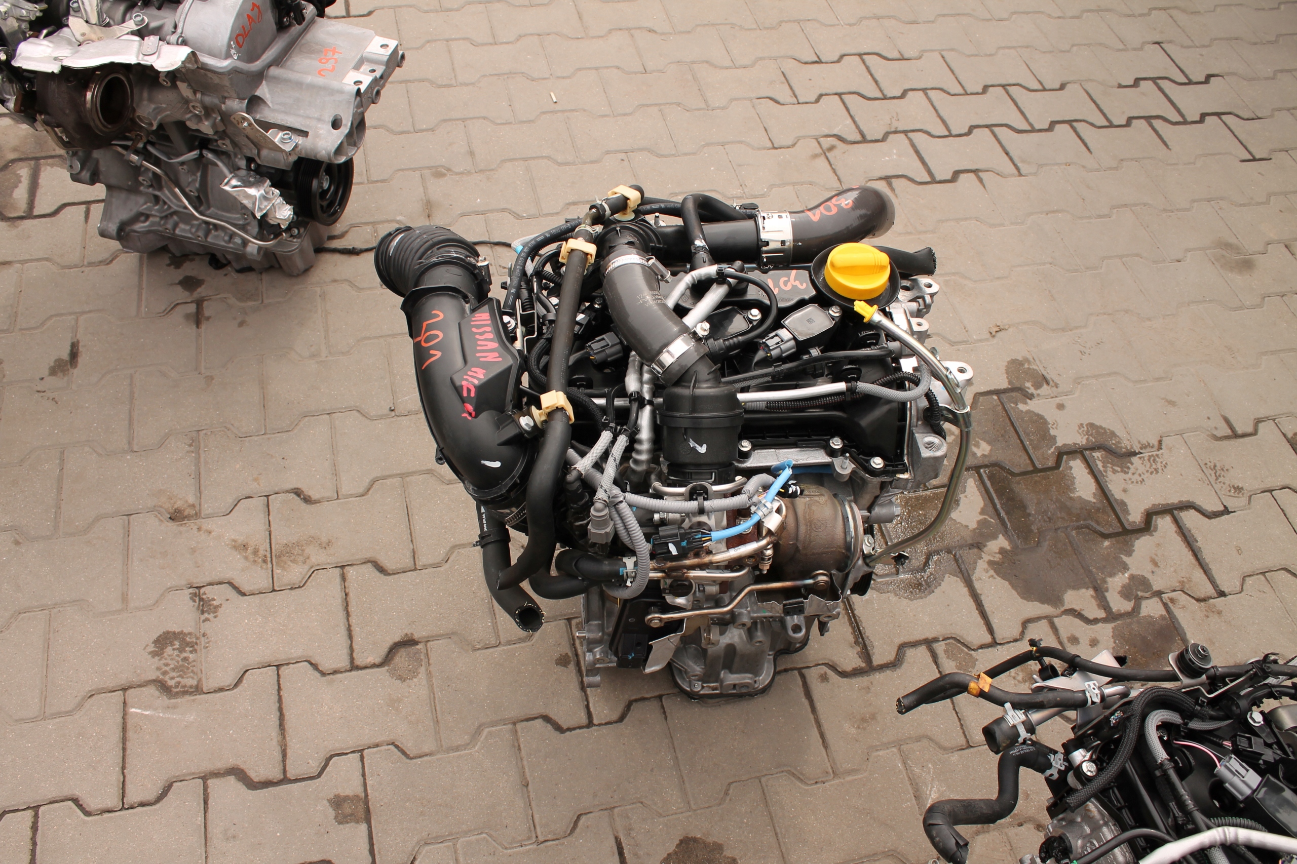 engine complete RENAULT DACIA H4DE407 10 TYSKM