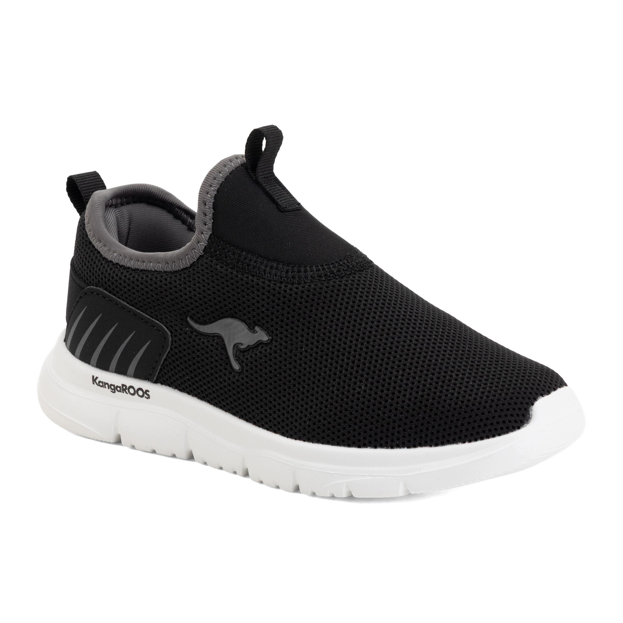 Dětské boty KangaROOS K-etk Dunnart jet black/steel grey
