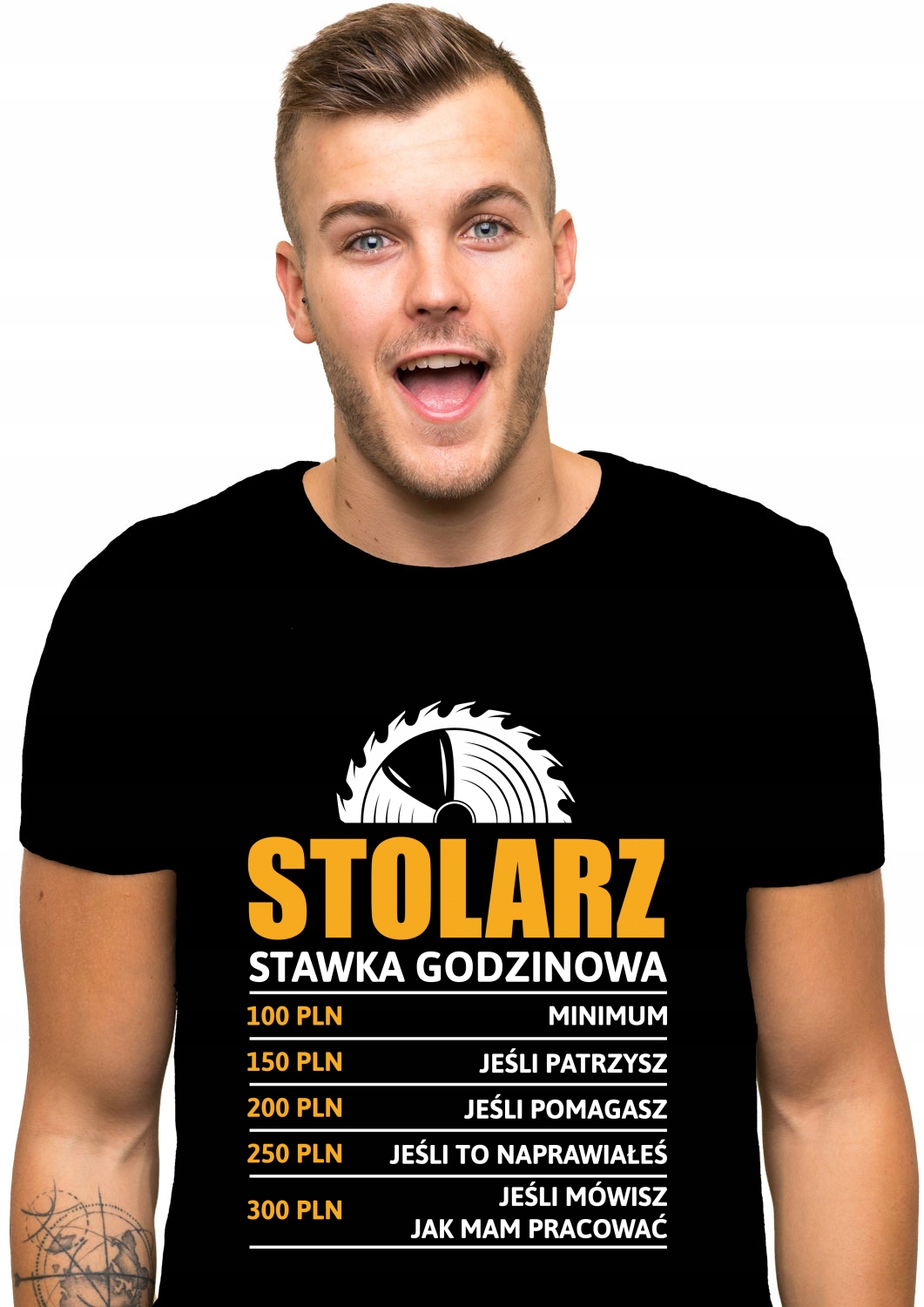 

koszulka Stolarz stawka godzinowa prezent