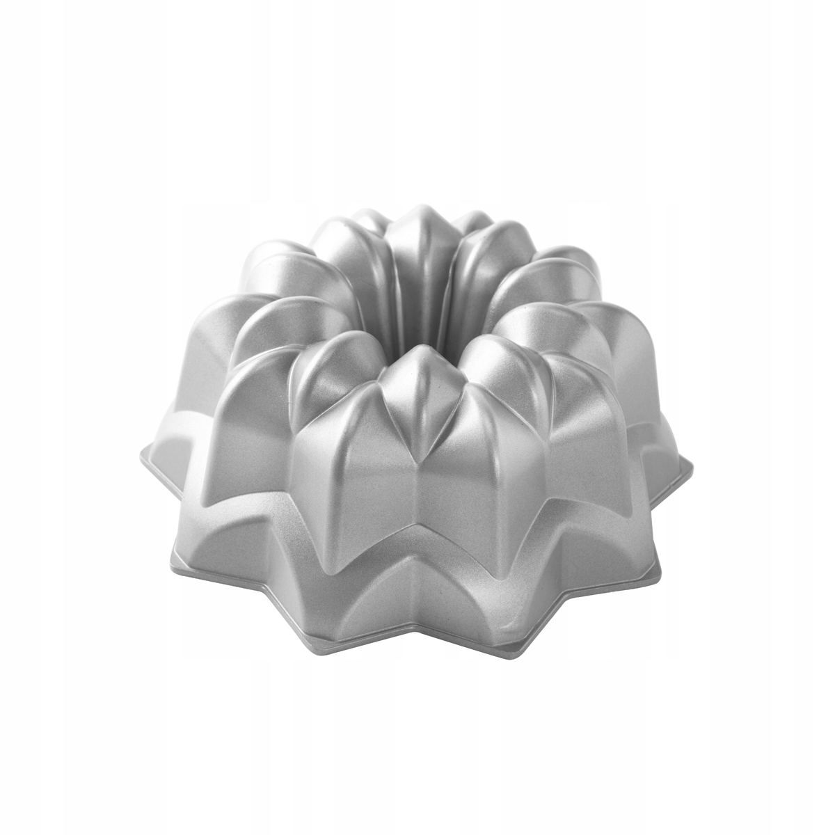 Forma na bábovku Nordic Ware Vintage Star stříbrná 2,4 l