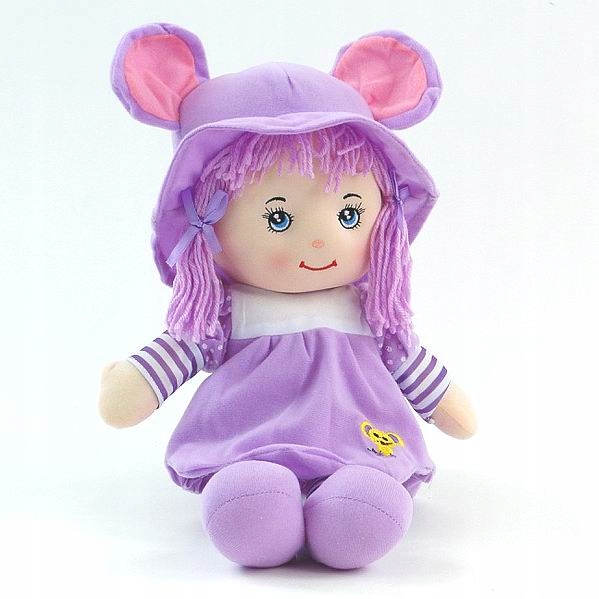 LALKA szmaciana DUŻA przytulanka ZUZIA mówi ŚPIEWA zielona ŻABKA żaba Seria 1