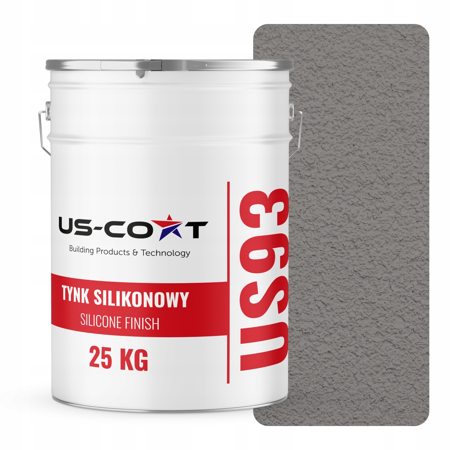 Silikonová Omietka Šedá Tmavo Chladná F275 25KG Baranek Granulácia 2.0mm