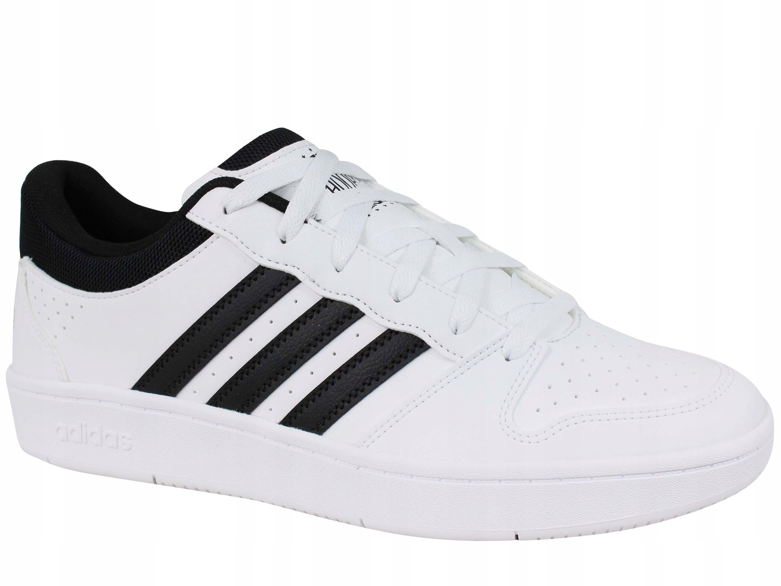 Adidas Hoops Classic KI1057 Buty Męskie Trampki Tenisówki Biało Czarne