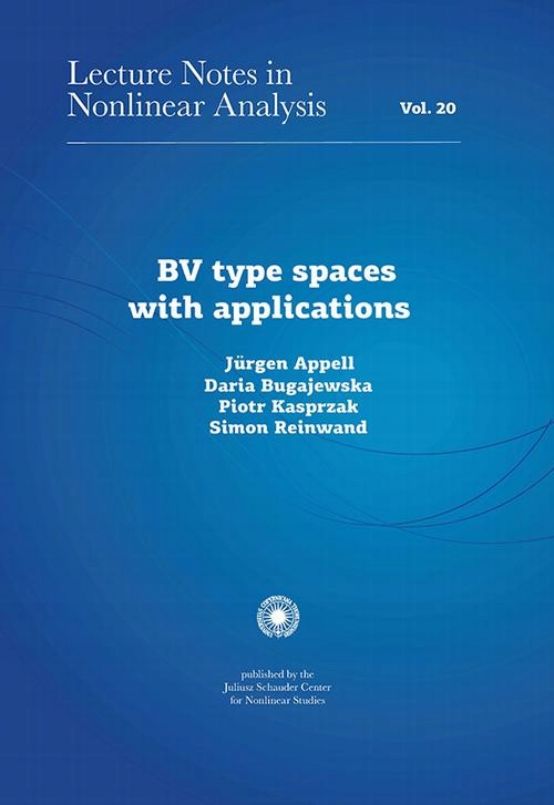 Ebook | BV type spaces with applications -