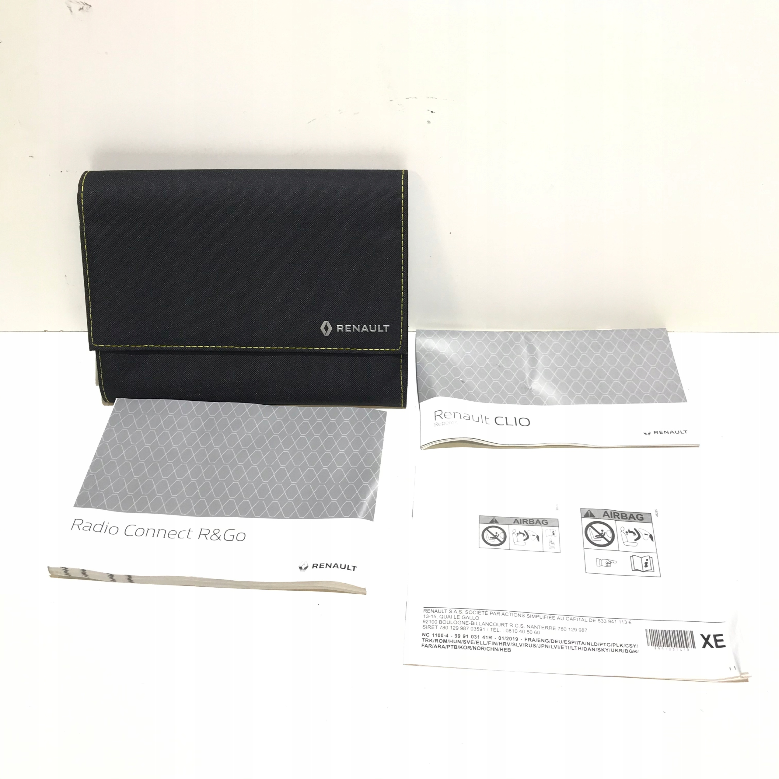 RENAULT CLIO V КЕРІВНИЦТВО ПО ЕКСПЛУАТАЦІЇ КНИГА РАДІО