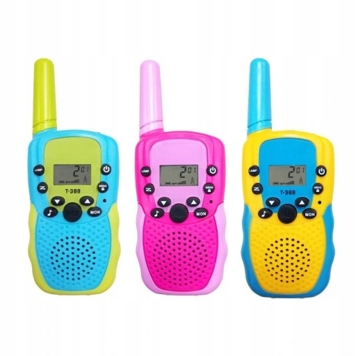 Walkie talkie dla dzieci Baofeng czerń