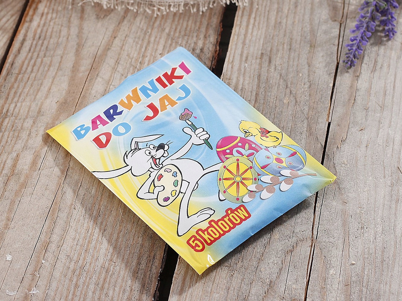 BARWNIKI SPOŻYWCZE DO JAJ jajek pisanek 5 kolorów K3 Marka inna