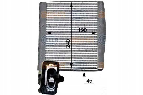 PAROWNIK KLIMATYZACJI BEHR HELLA Producent części Behr Hella Service