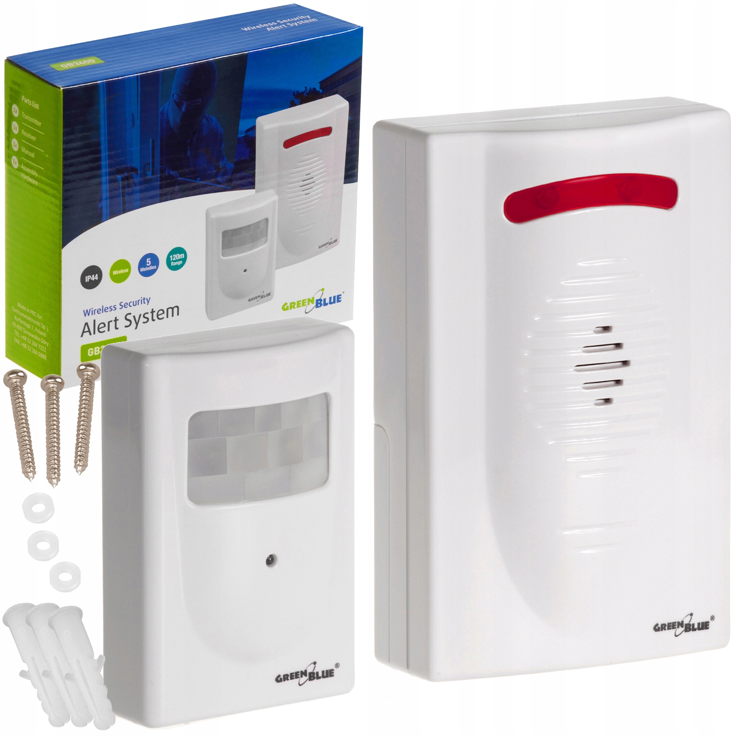 

Alarm z czujnikiem ruchu sygnalizator Bydgoszcz