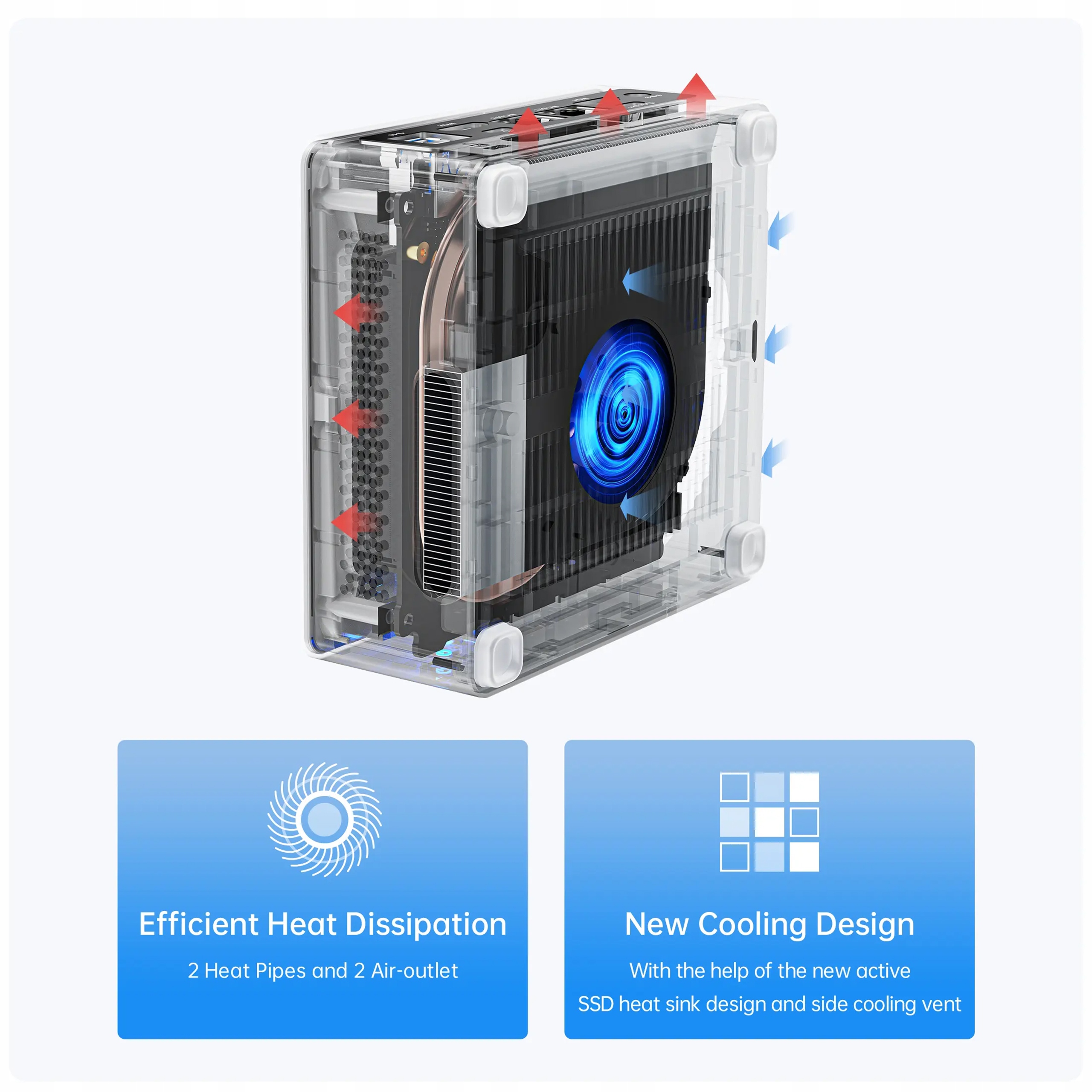 Mini komputer INTEL i7 12700H|32GB RAM|1TB SSD|Windows11Pro Wielkość pamięci RAM 32 GB