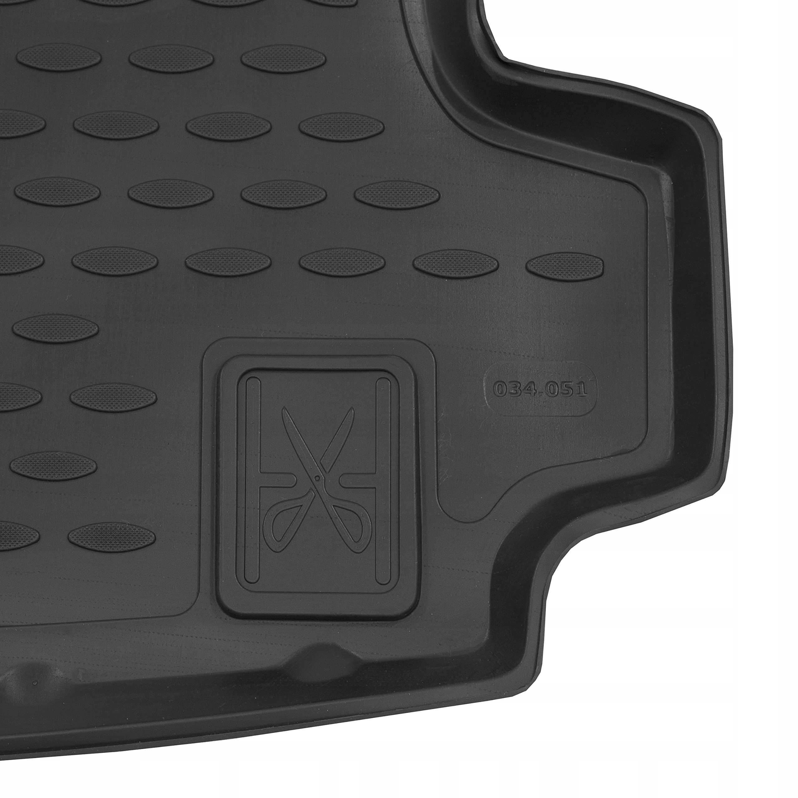 Petex AS44711 mata do bagażnika, 1-częściowa Materiał kauczuk