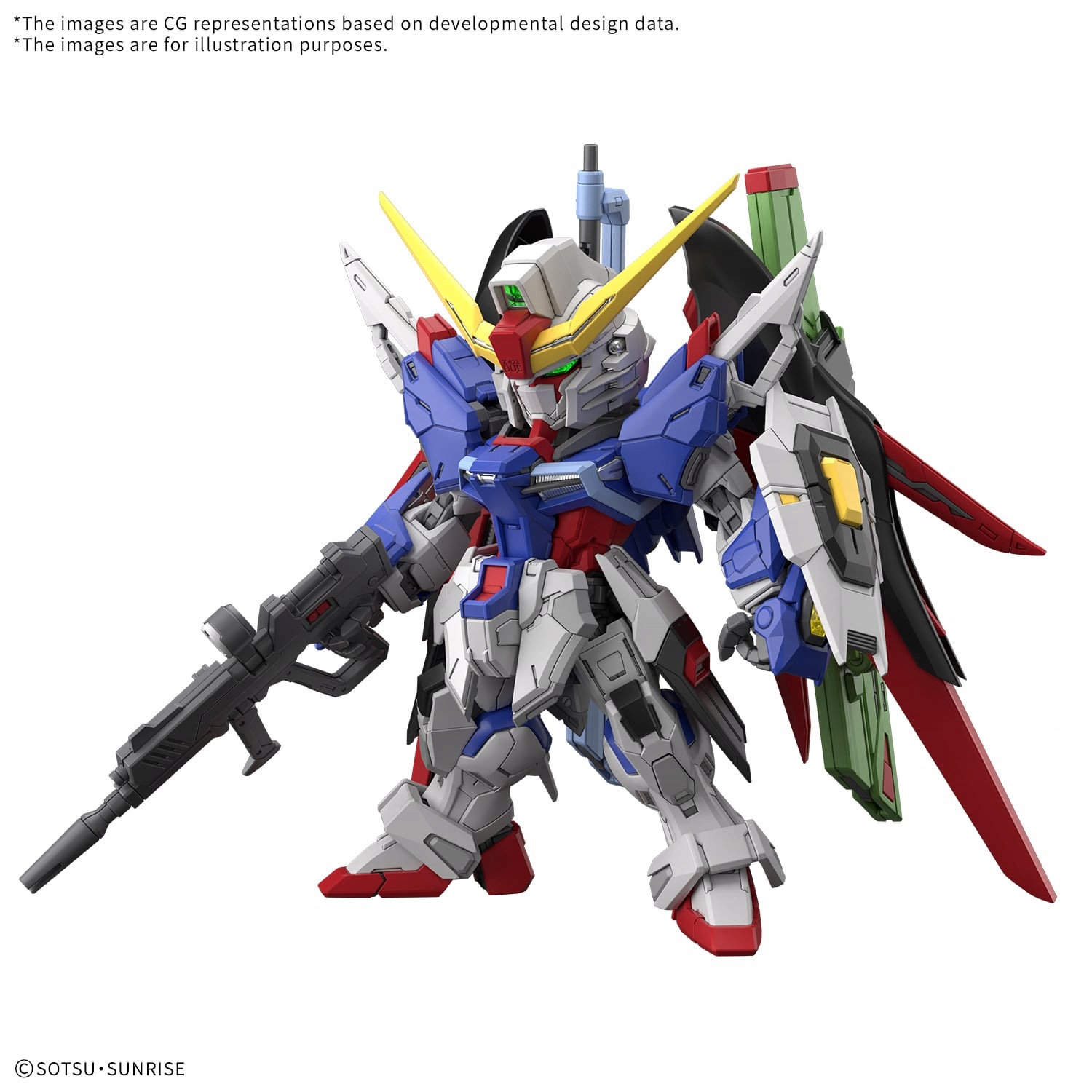 Gundam Mgsd Destiny Gundam Modelářský set