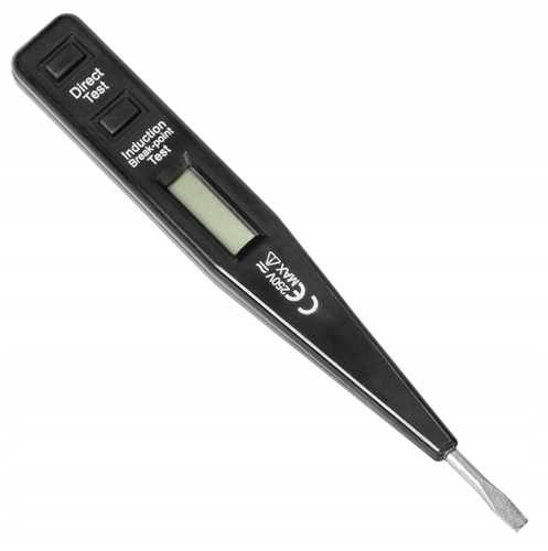 

Próbnik Tester Napięcia Prądu 12-250V Śrubokręt
