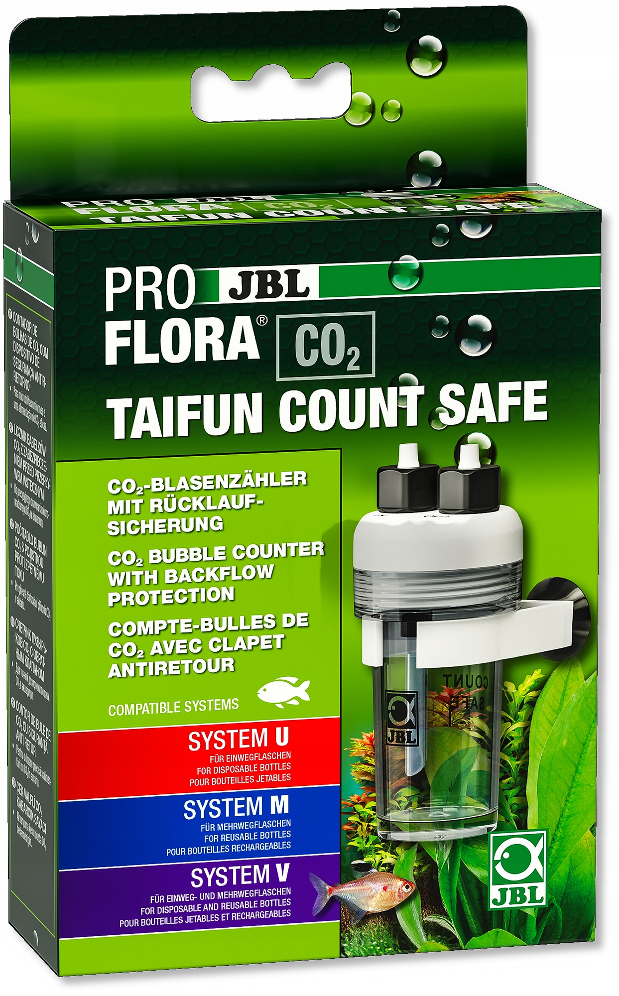 

Jbl Count Safe Licznik bąbelków CO2 zaworem zwr