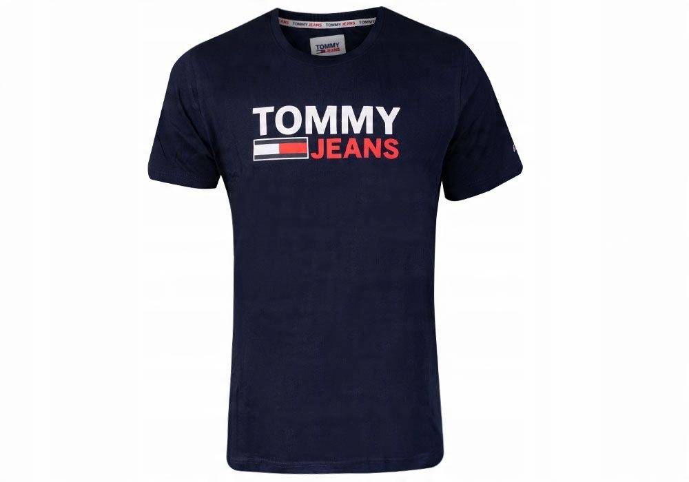 

Tommy Hilfiger Koszulka Męska T-shirt Tee Navy r.M