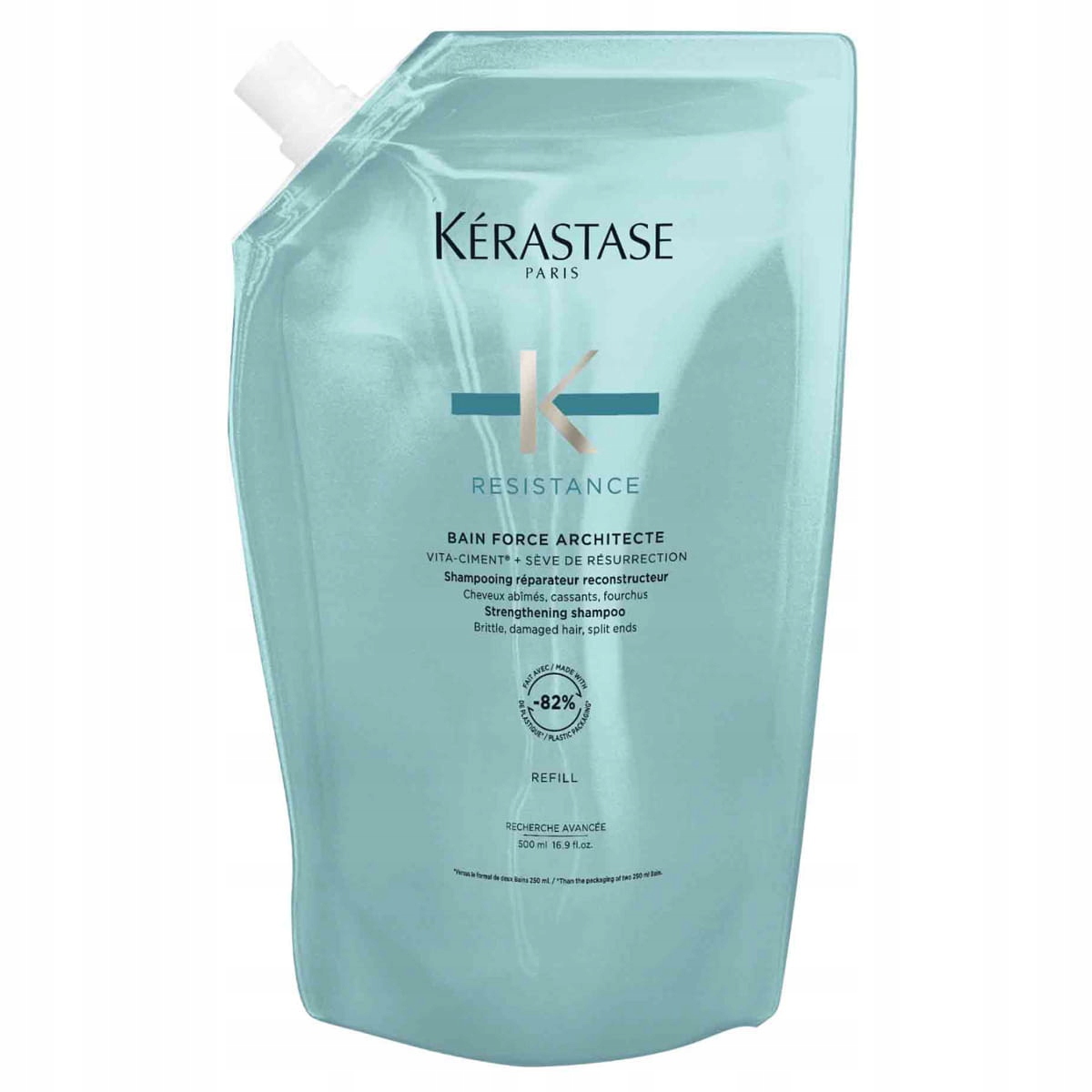 Kerastase Architecte Refill regenerujący szampon do włosów zniszczonych 500