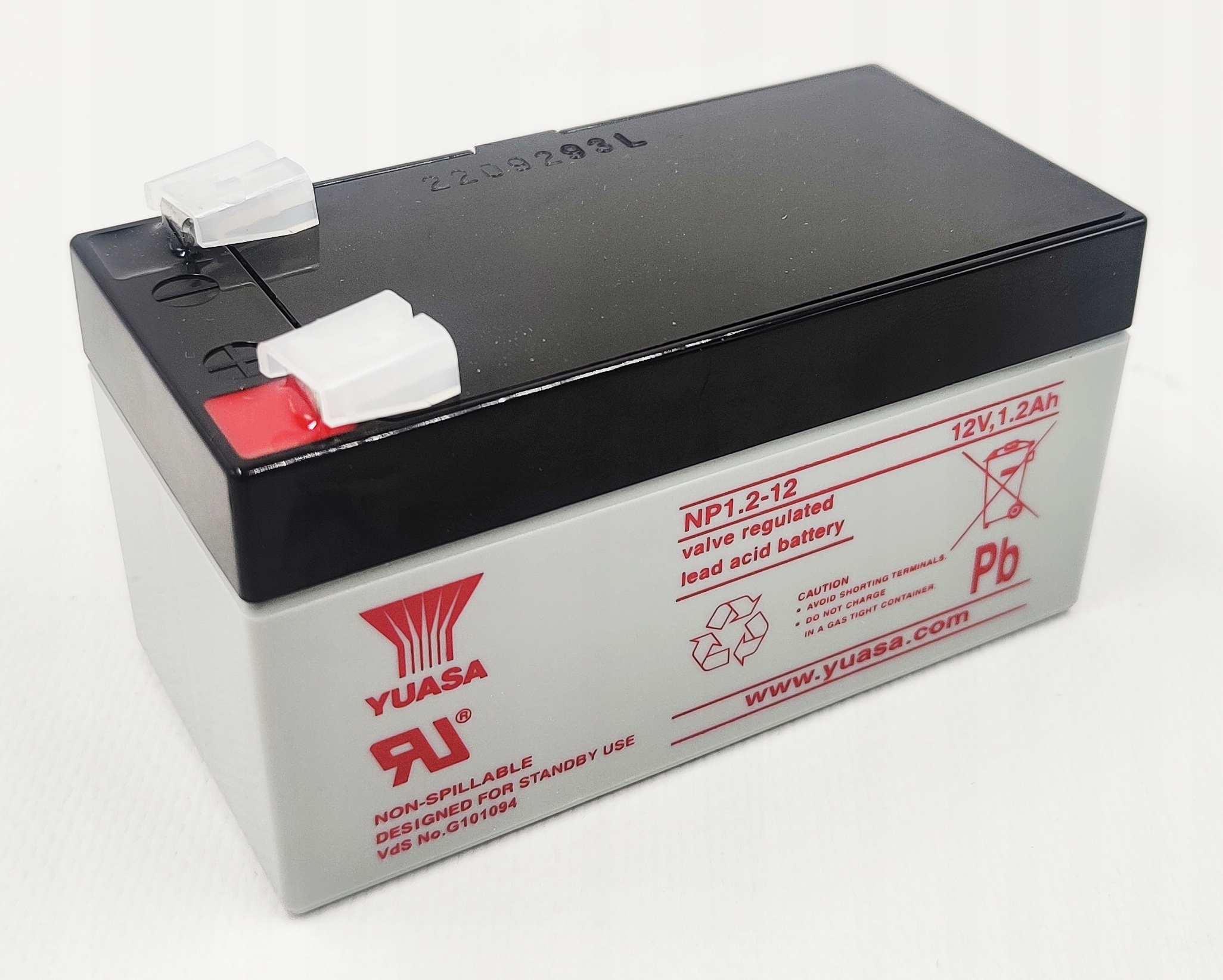 Akumulator Yuasa NP 1.2-12 12V 1,2Ah Mercedes