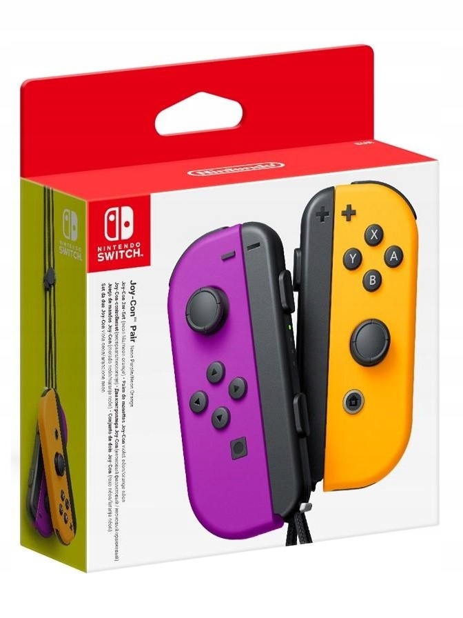 Ovladače Joy-Con Neon Purple/Neon Orange