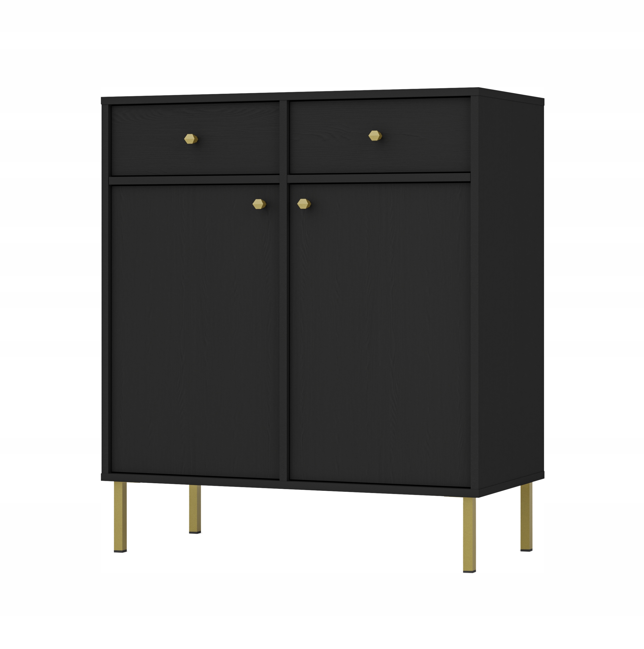 Elegantní malá komoda Moderní vysoké nohy Oslo do obývacího pokoje