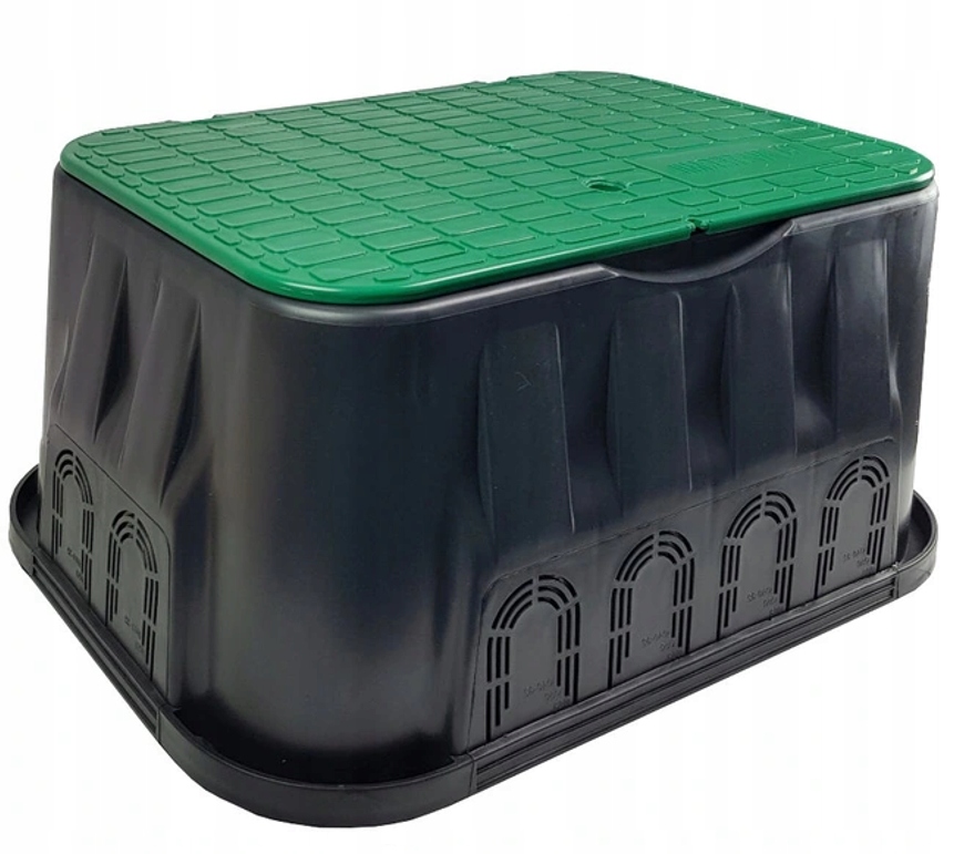 Rozdzielacz Kolektor Rain Bird HV 6 sekcji na rure PE 25 + Studzienka Jumbo Marka LoveMyGarden