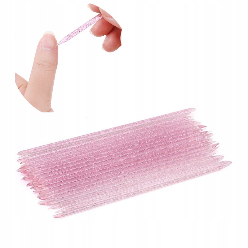 

Patyczki Do Skórek 100szt. Różowe Plastikowe