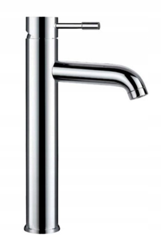 BATERIA UMYWALKOWA NABLATOWA SREBRNA POŁYSK WYSOKA GRAF CHROM