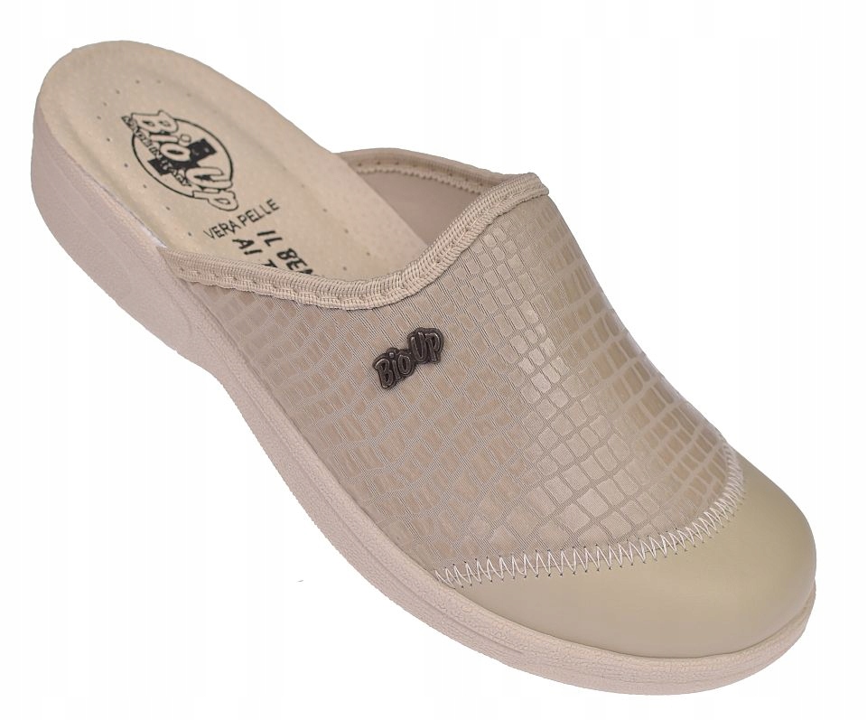 Sandále na zdravotní halušky pantofle lycra komfort 453 be/pel vel 41