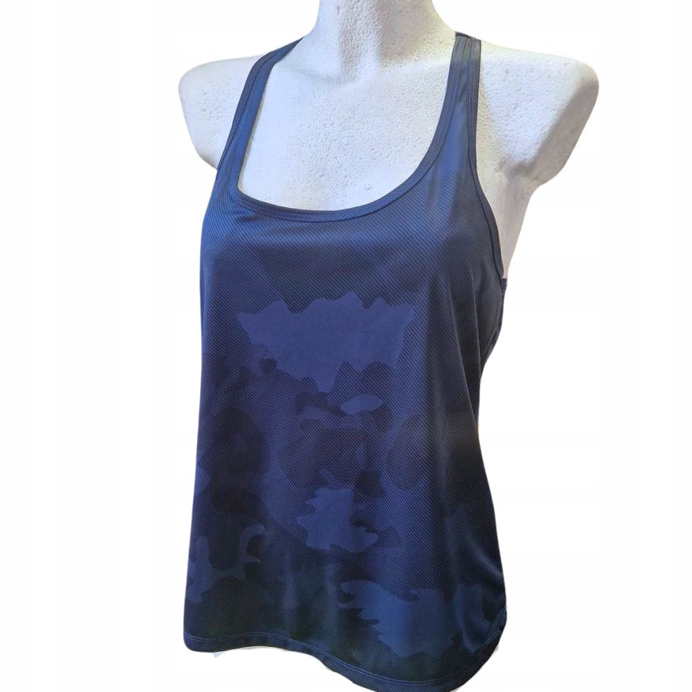 All Sport top damski sportowy granatowy moro rozmiar S