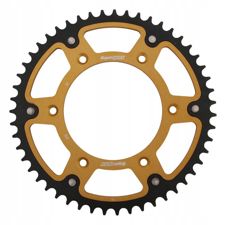 Rozeta Supersprox Stealth RST-210:51-GLD zlatá 51 zubov, 520 RST-210:51-GLD